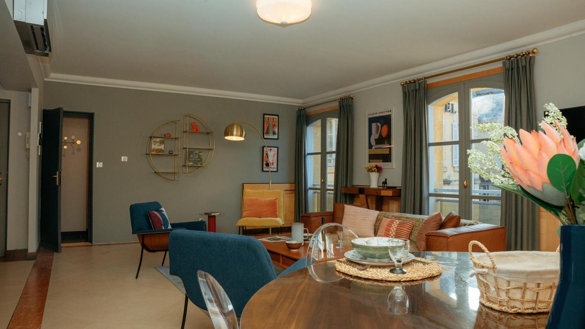 Superbe Appartement 132M2, Classe 5 Etoiles, Sarlat Centre Kültér fotó
